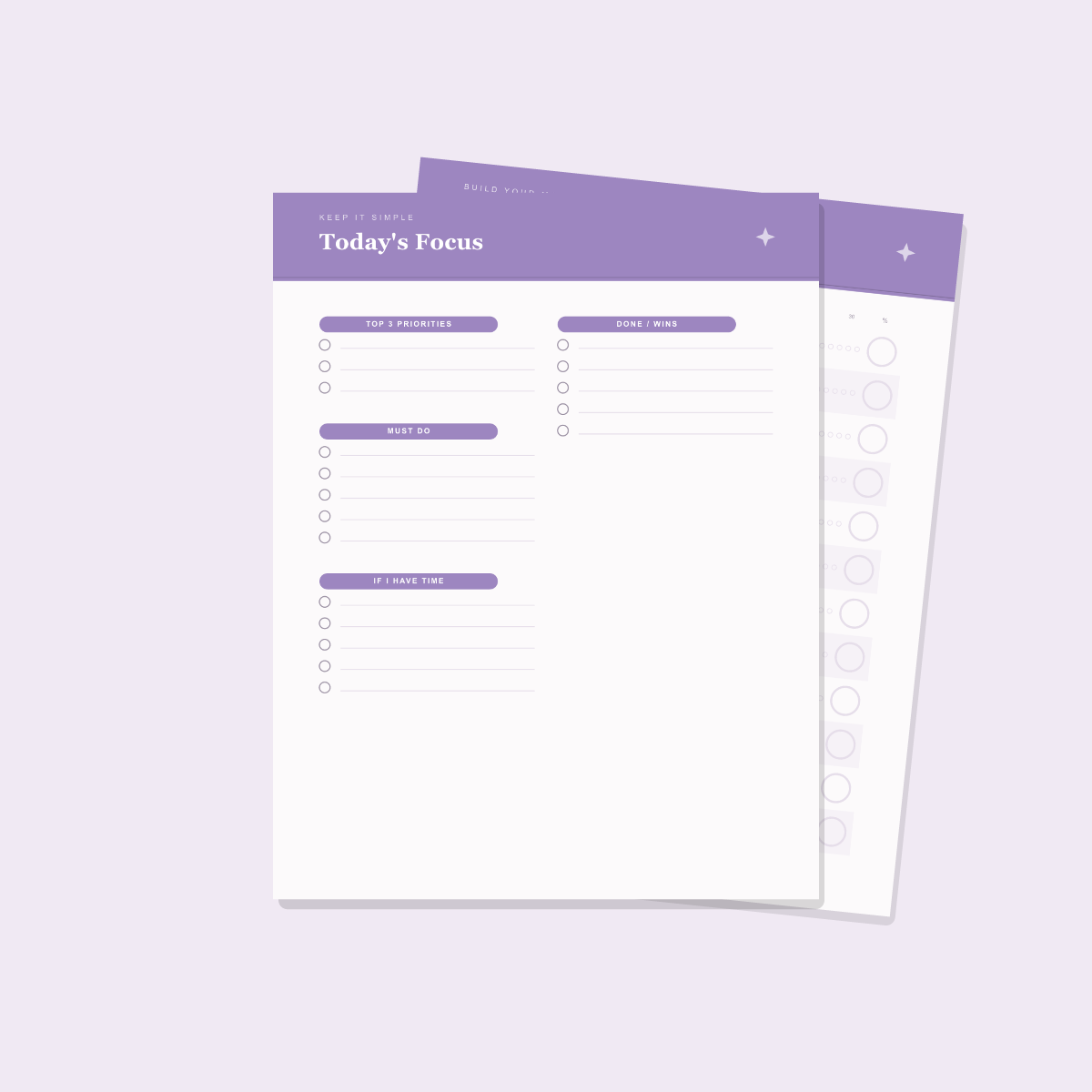 ADHD-Friendly Daily Planner — 10 Printable Pages (A4 + US Letter PDF + SVG) preview 4