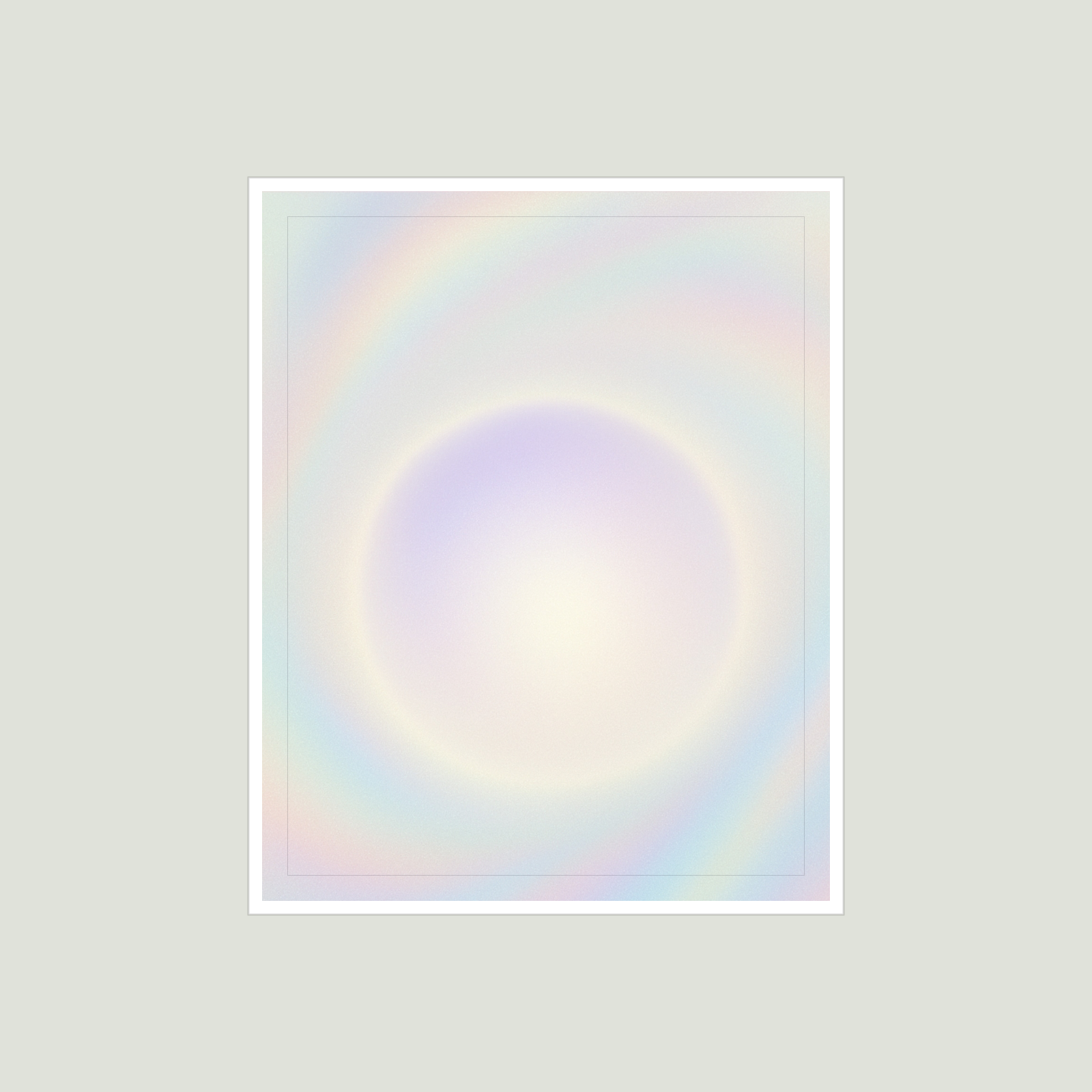Iridescent Aura Wall Art Set — 6 Printable Holographic Abstract Prints (8x10, 11x14, 16x20 · PDF + JPG + SVG)