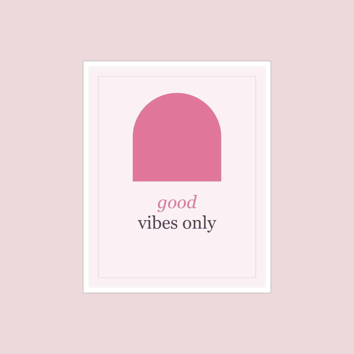 Pastel Quotes Wall Art Set — 6 Printable Positive Quote Posters (8x10, 11x14, 16x20 · PDF + SVG) preview 4