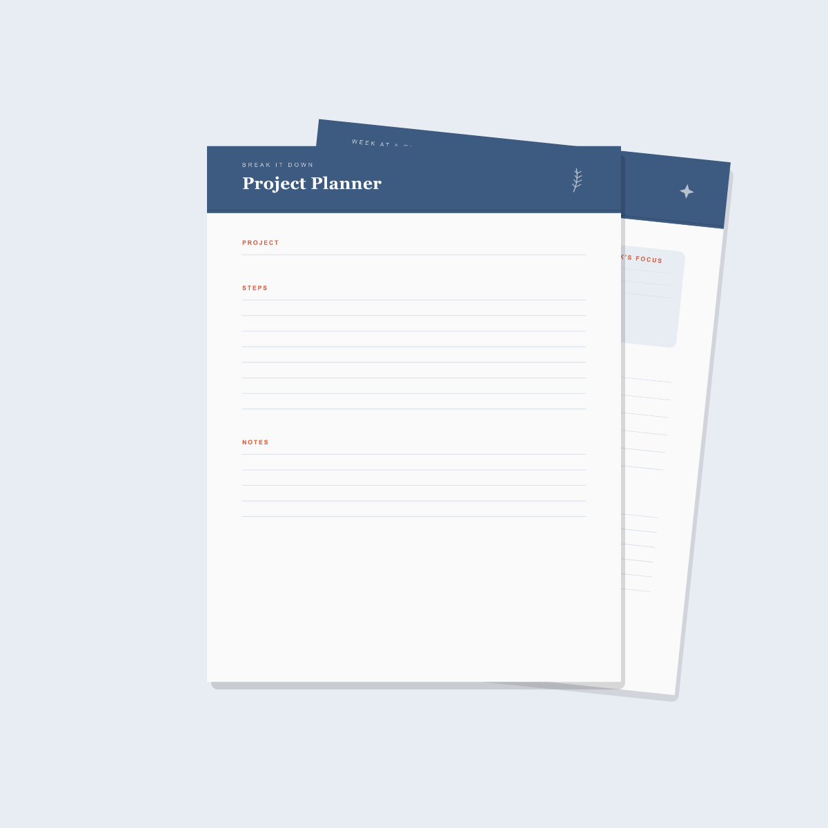 Student Academic Planner — 10 Printable Pages (A4 + US Letter PDF + SVG) preview 4
